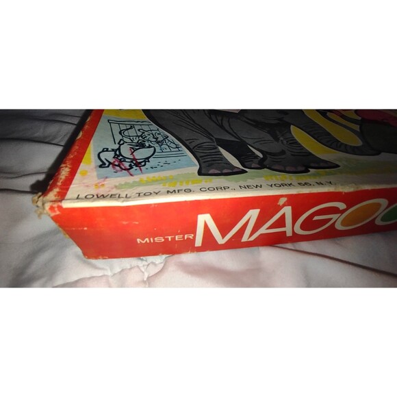 1961 RARE Vintage Mister Magoo Visits The Zoo Board Game Lowell UPA Pictures - Picture 5 of 11